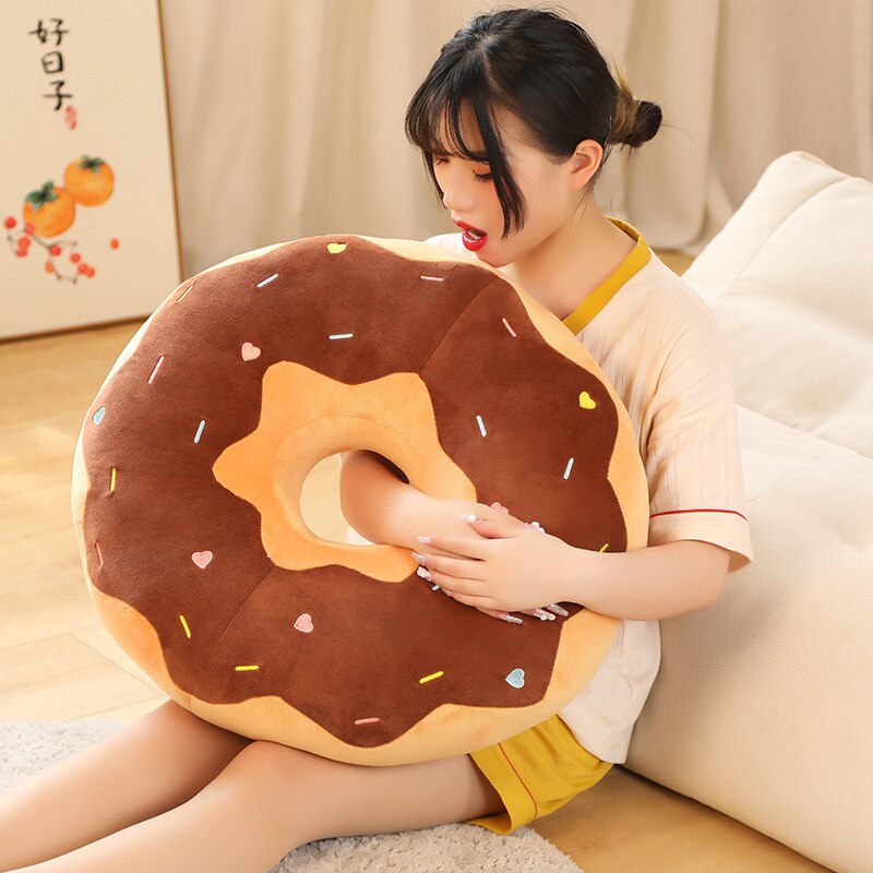 Soft Pastel Donut Cushion Plushies Collection - Image 5