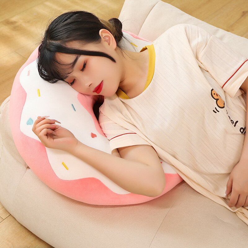 Soft Pastel Donut Cushion Plushies Collection - Image 6
