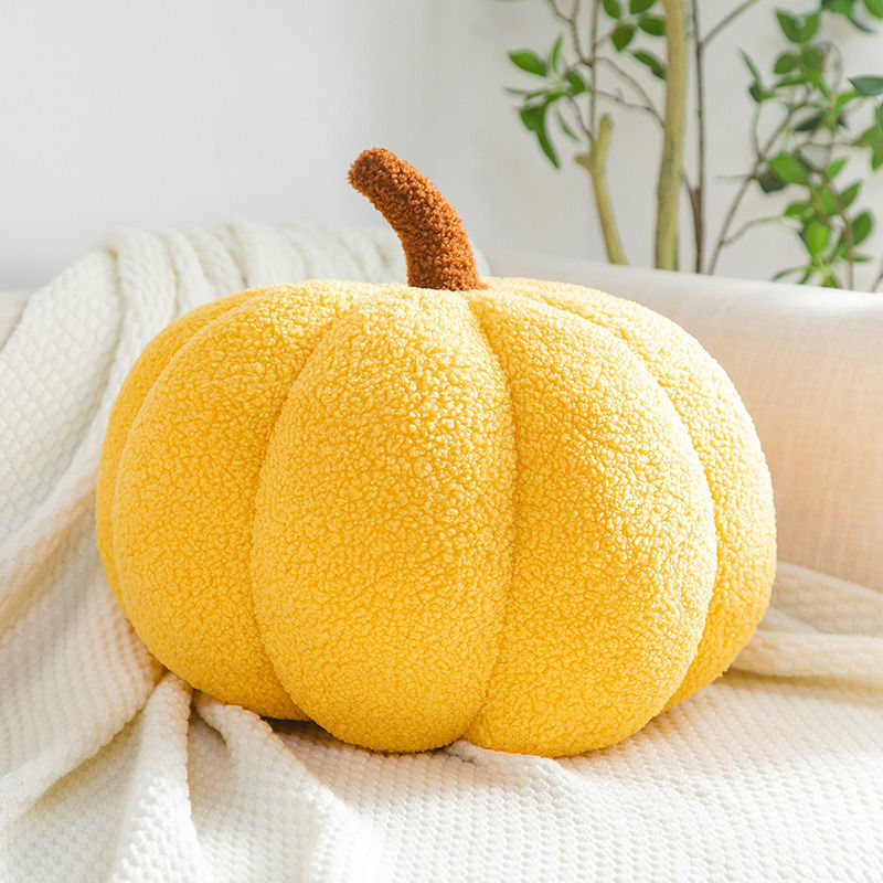 Soft Pumpkin Plush Cushion - Image 6