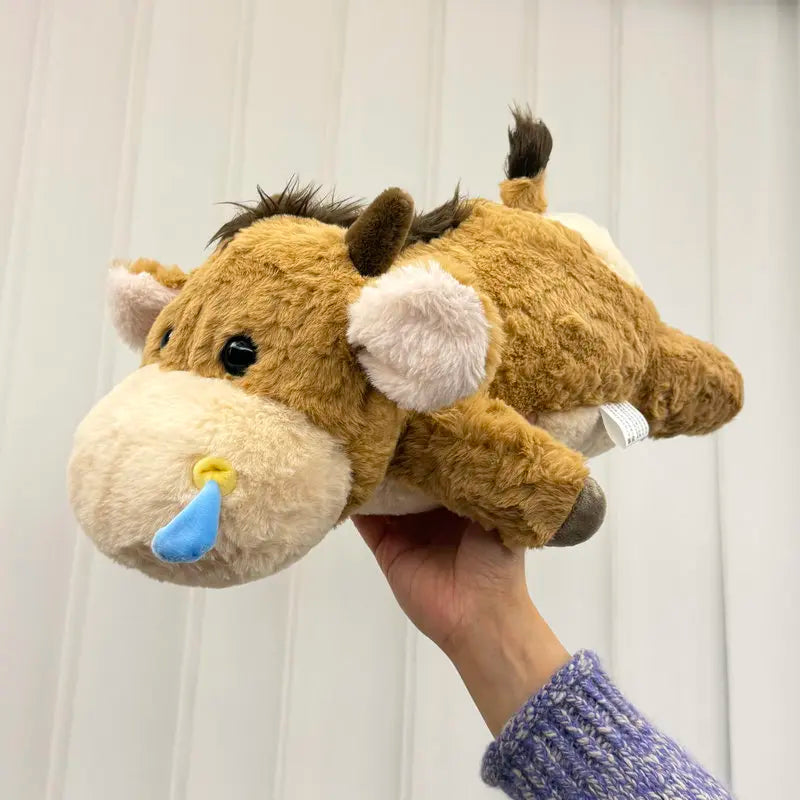 Soft Snotty Huggable Cow Plush - Image 6
