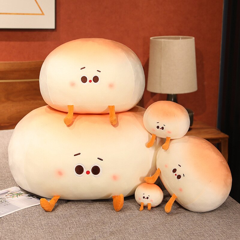 Steamed Round Stuffed Bao Bun Plushie - Image 9