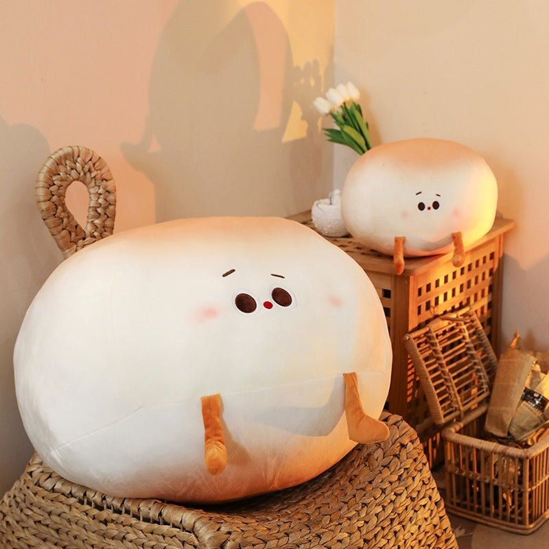Steamed Round Stuffed Bao Bun Plushie - Image 8