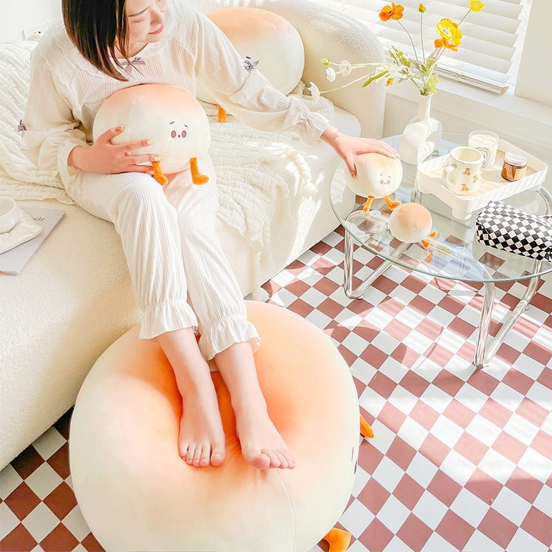 Steamed Round Stuffed Bao Bun Plushie - Image 6