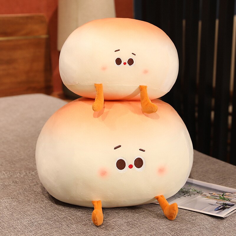 Steamed Round Stuffed Bao Bun Plushie - Image 11