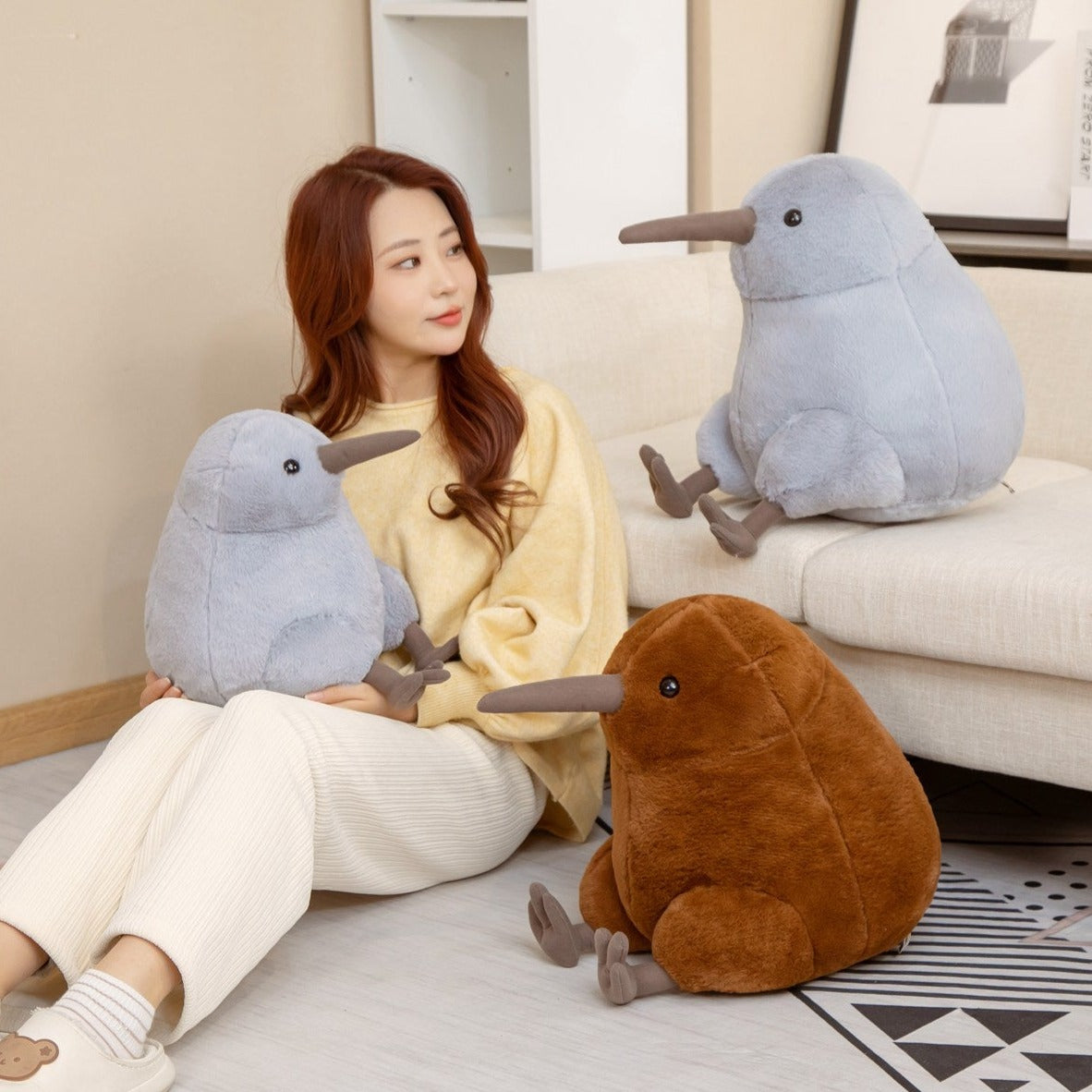 Sticks the Chunky Kiwi Bird Plushie - Image 5