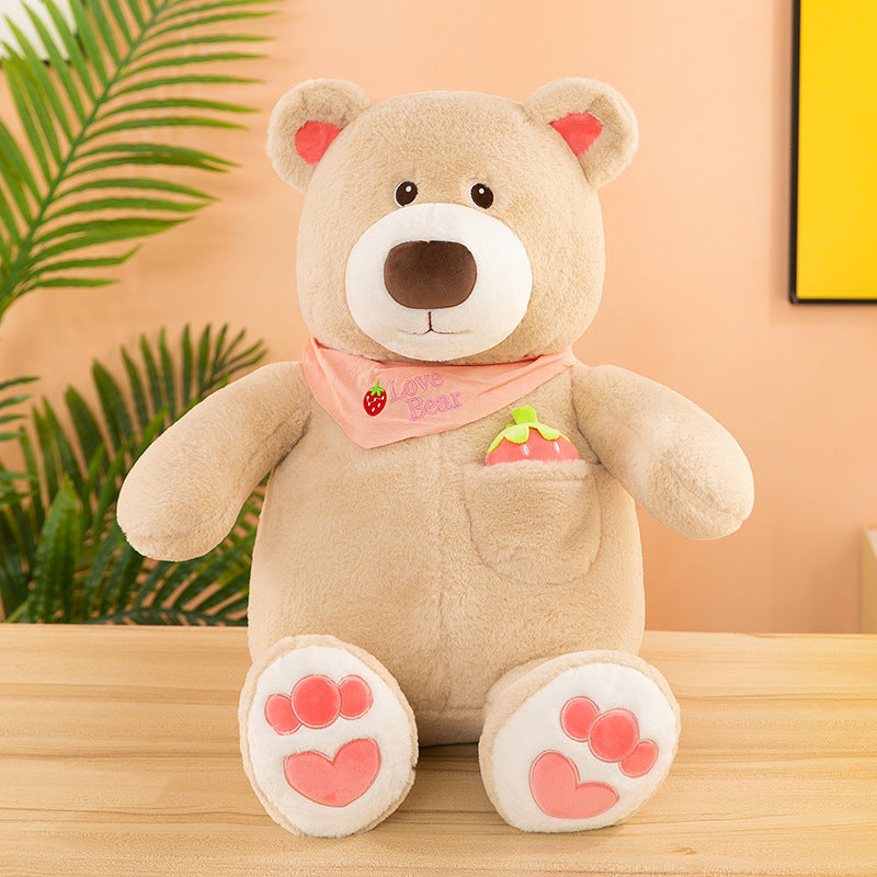 Strawberry Teddy Bear Plush for Warm Hugs - Image 9