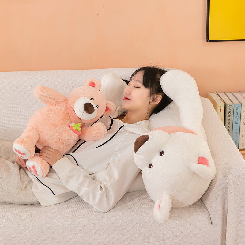 Strawberry Teddy Bear Plush for Warm Hugs - Image 6