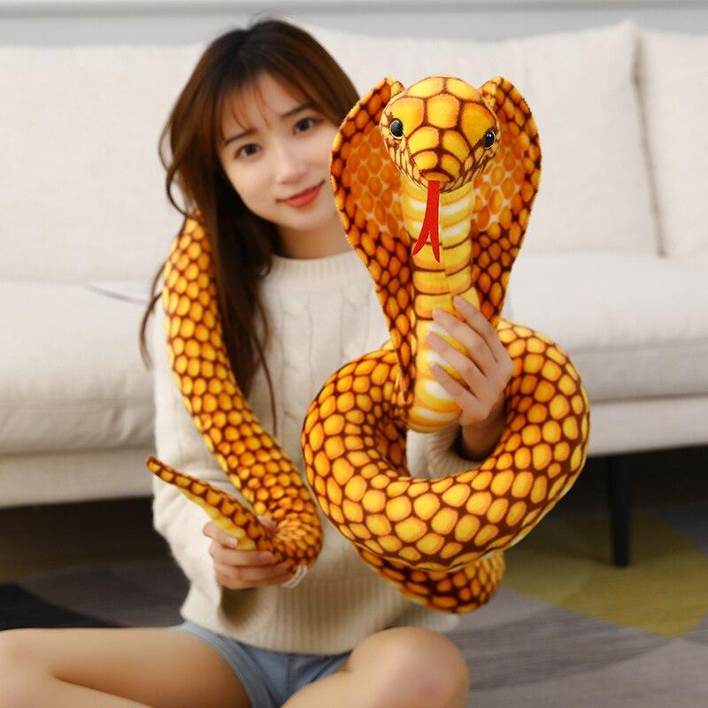 Super Long 90" Soft Snake Plushie - Image 2