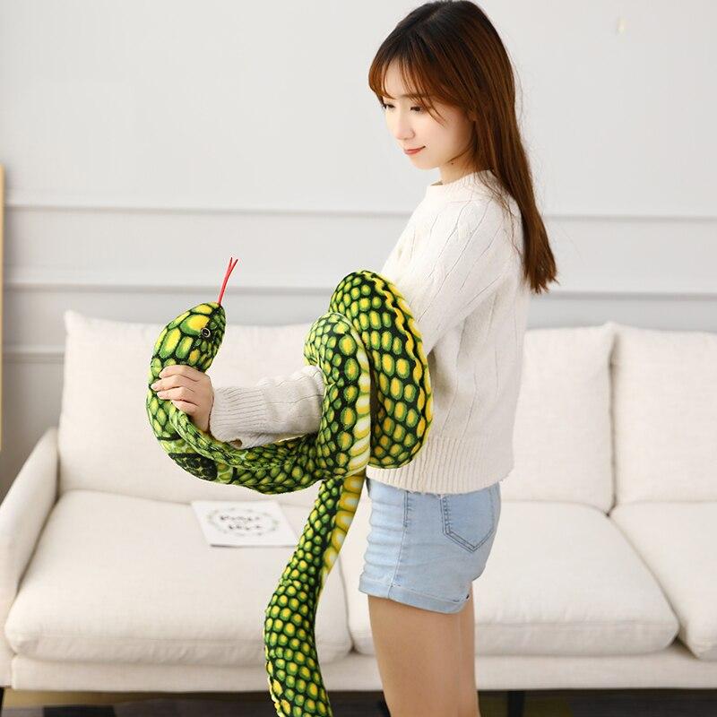 Super Long 90" Soft Snake Plushie - Image 12