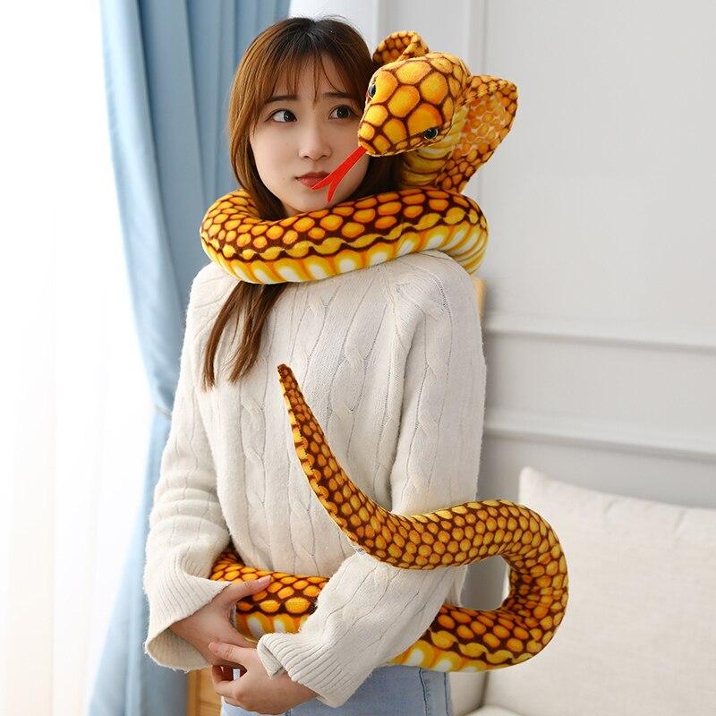 Super Long 90" Soft Snake Plushie - Image 8