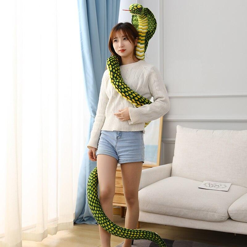 Super Long 90" Soft Snake Plushie - Image 9