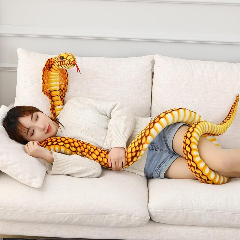 Super Long 90" Soft Snake Plushie - Image 7
