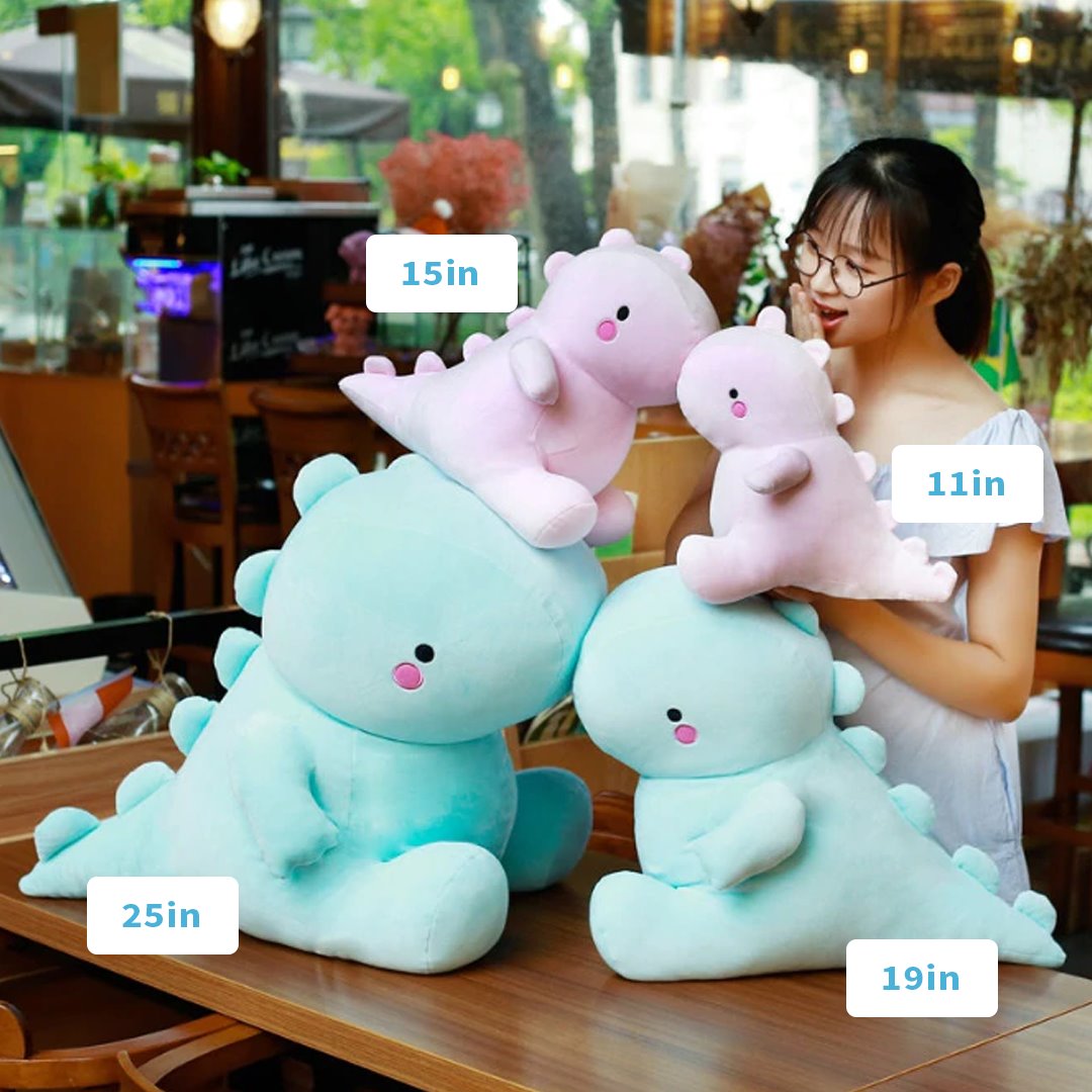 Tato & Tate The Dino Lover Kawaii Plushies - Image 7