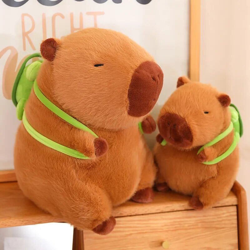 The Adorable Capybara Turtle Back Pack Plushies - Image 16