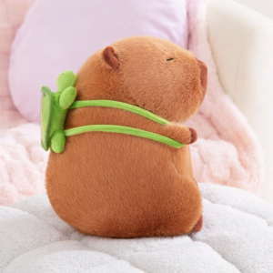 the adorable capybara turtle back pack plushies 4