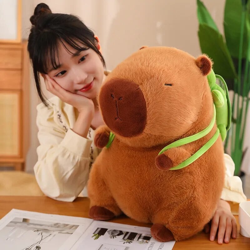 The Adorable Capybara Turtle Back Pack Plushies - Image 12