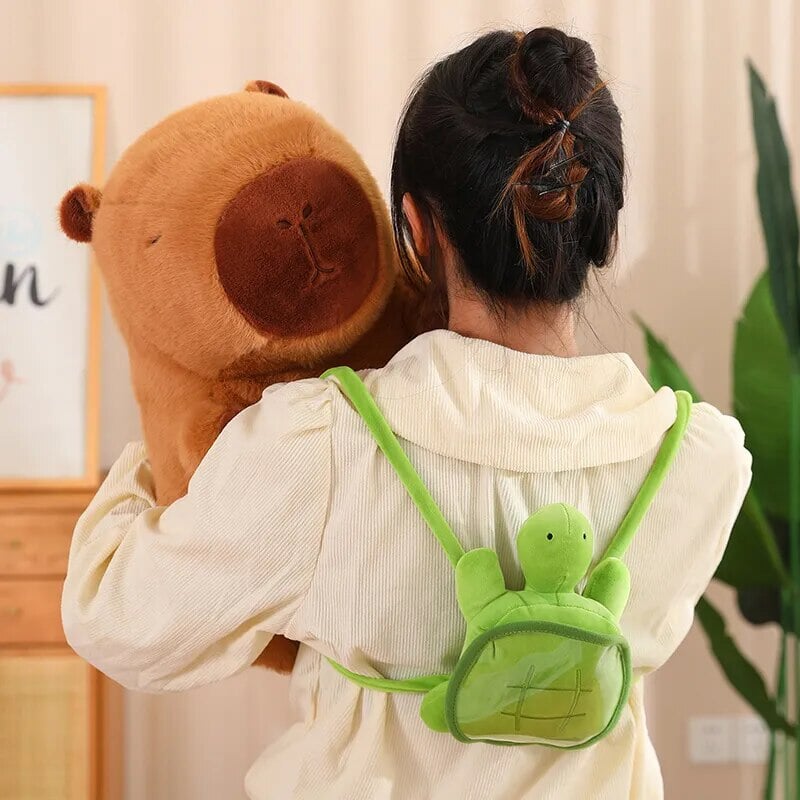 The Adorable Capybara Turtle Back Pack Plushies - Image 10