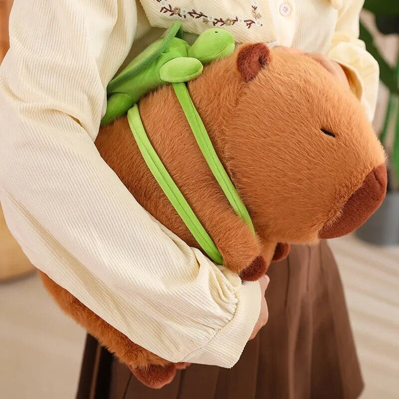 The Adorable Capybara Turtle Back Pack Plushies - Image 8