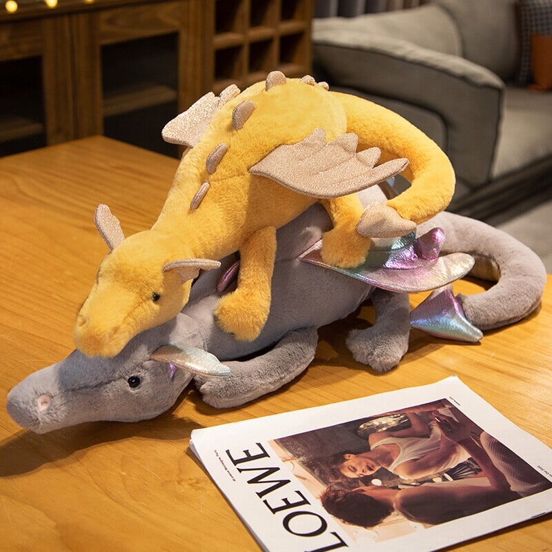 The Mighty Colored Dragon Family Soft Toys - Image 18