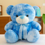 Tie-Dye Blue Stuffed Bear