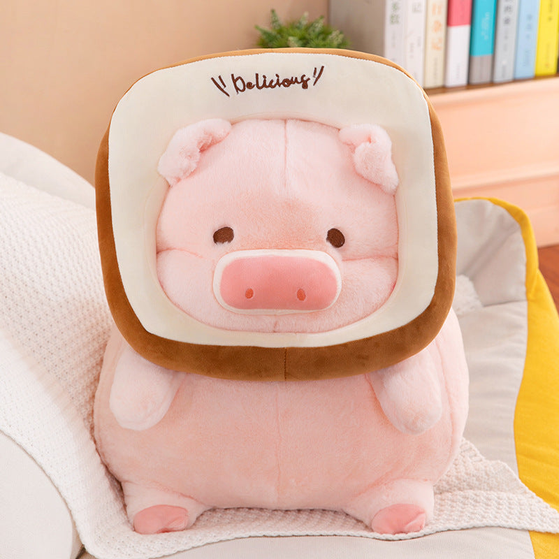 Toast Pink Pig Plush Toys - Image 6