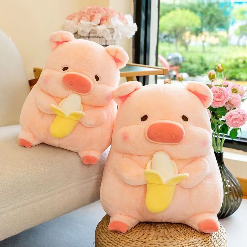 Toast Pink Pig Plush Toys - Image 9