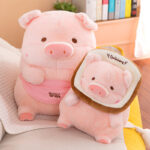 Toast Pink Pig Plush Toys