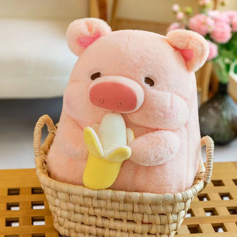 Toast Pink Pig Plush Toys - Image 8
