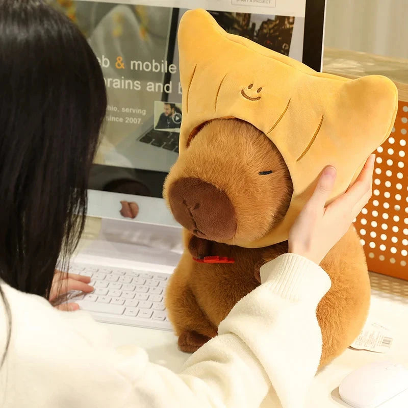 Toasted Croissant Capybara Plushies - Image 9