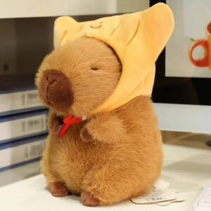 Toasted Croissant Capybara Plushies