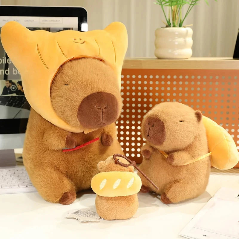 Toasted Croissant Capybara Plushies - Image 17