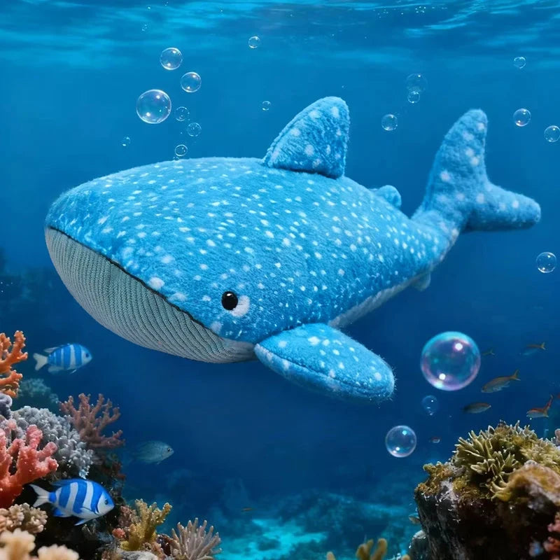 Whalo the Gentle Giant Whale Shark Plushie - Image 13