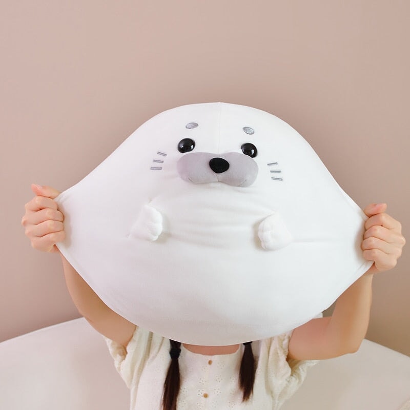White Blue Baby Seal Plushies - Image 6