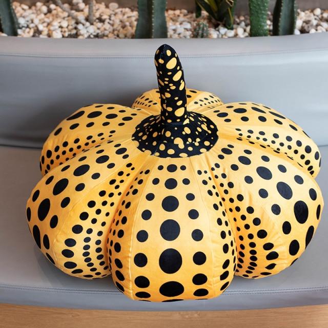 Yayoi Kusama Halloween Pumpkin Plushies - Image 2
