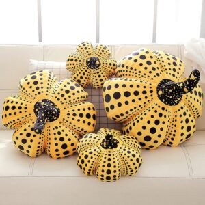Yayoi Kusama Halloween Pumpkin Plushies
