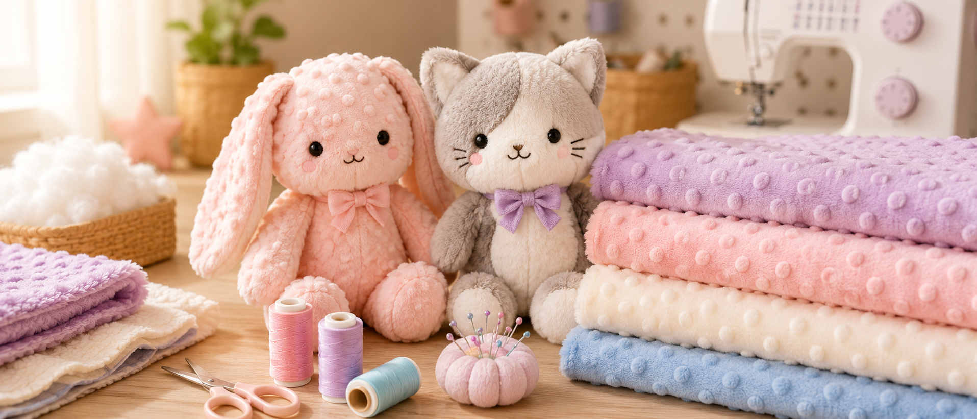 best fabric for making handmade plushies